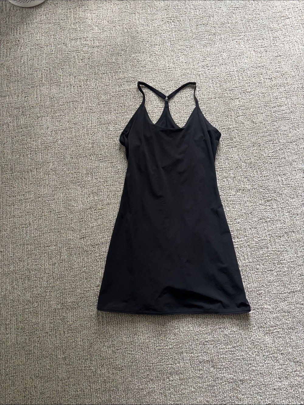 Outdoor Voices Black Racerback athletic dress